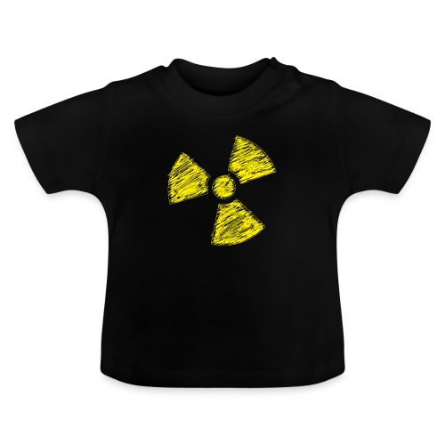Radioactive - Baby biologisch T-shirt met ronde hals