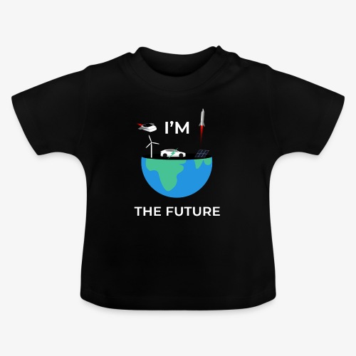 I'm the Future | Kids - Baby - Baby biologisch T-shirt met ronde hals