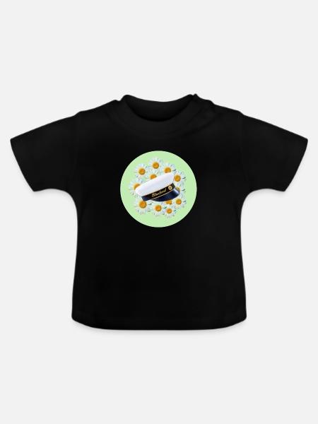 Abschlussfeier 2024 Abiturfeier - Baby Bio-T-Shirt mit Rundhals - Schwarz