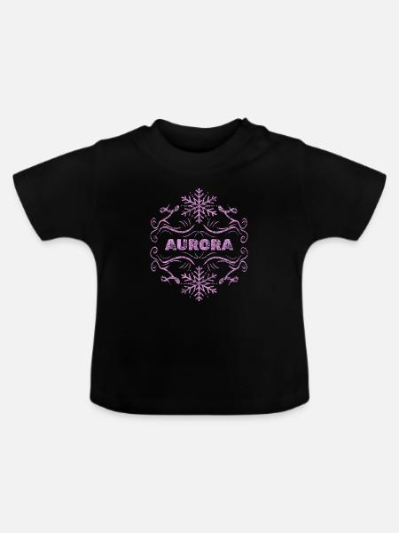 Geschenk für Vo - Baby Bio-T-Shirt mit Rundhals - Schwarz