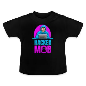 Programmer Coder Software Developer - Baby Organic T-Shirt with Round Neck - black - Front