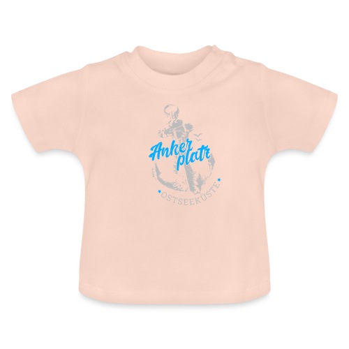 Ankerplatz - Baby Bio-T-Shirt mit Rundhals