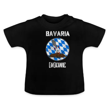 Satire rigolo Bavaria Söder Bavaria Un cadeau - T-shirt bio col rond Bébé - noir - Devant