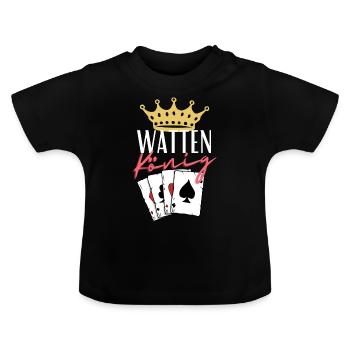 Wadden Sea King - T-shirt bio col rond Bébé - noir - Devant
