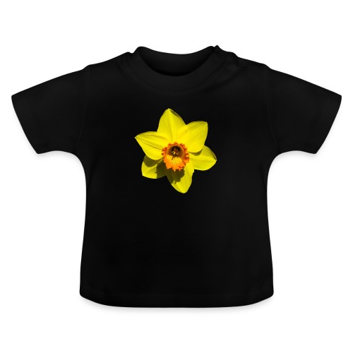 Narzisse Ostern Frühling - Baby Bio-T-Shirt mit Rundhals