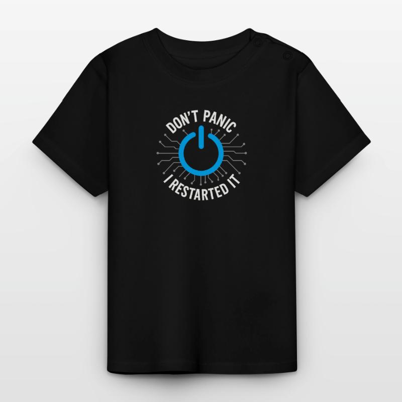 Network Infrastructure Rack and Stack Engineer Baby Organic T-Shirt with Round Neck