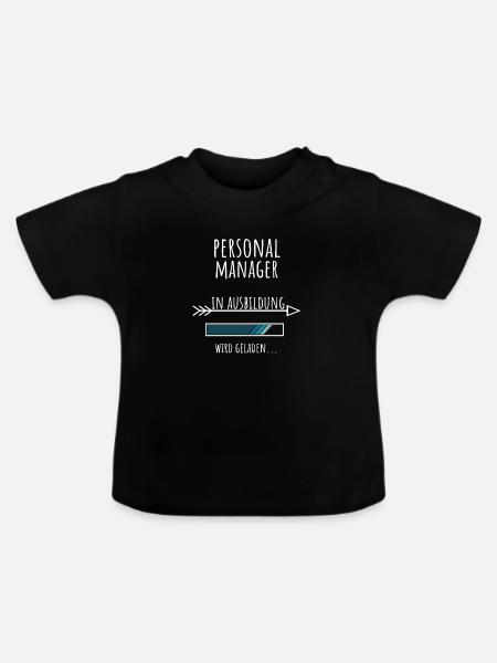 Personalmanager Personalwesen Studium - Baby Bio-T-Shirt mit Rundhals - Schwarz