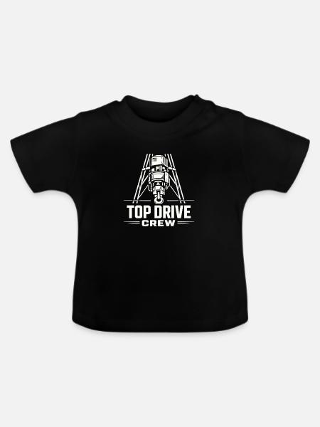 Offshore-bohrer-rig-bohrer Bohrboden Offshore - Baby Bio-T-Shirt mit Rundhals - Schwarz