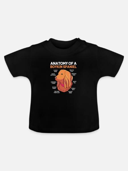 Boykin Spaniel - Baby Bio-T-Shirt mit Rundhals - Schwarz