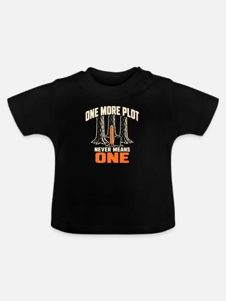 Forstwirtschaft Förster Forstmanagement - Baby Bio-T-Shirt mit Rundhals - Schwarz
