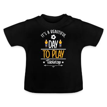 Board Game Dice Board Game Card Game - Baby Organic T-Shirt with Round Neck - black - Front