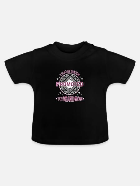 Promotion - Baby Bio-T-Shirt mit Rundhals - Schwarz