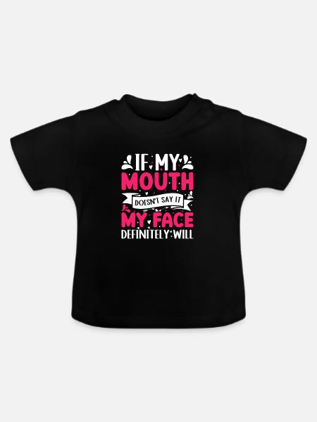 Stellen Sie Sich Vor - Baby Bio-T-Shirt mit Rundhals - Schwarz