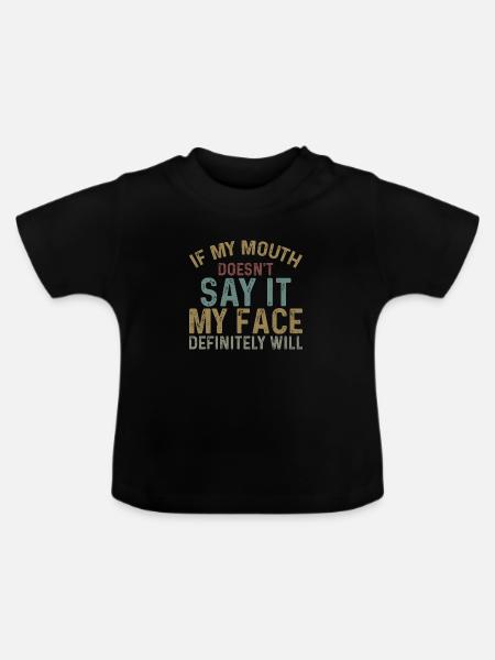Stellen Sie Sich Vor - Baby Bio-T-Shirt mit Rundhals - Schwarz