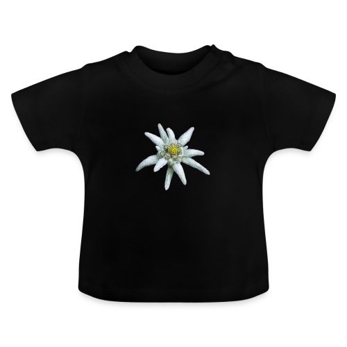 Alpen-Edelweiß - Baby Bio-T-Shirt mit Rundhals