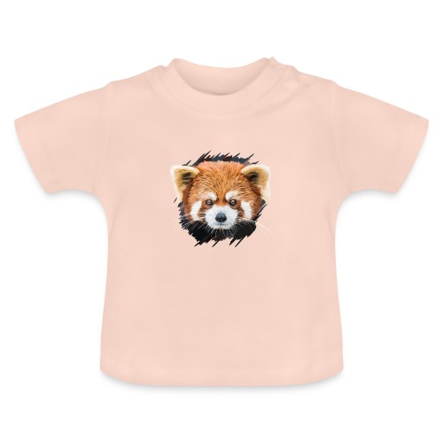 Roter Panda - Baby Bio-T-Shirt mit Rundhals