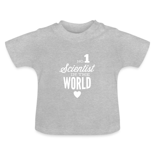 Bester Wissenschaftler der Welt - Baby Bio-T-Shirt mit Rundhals