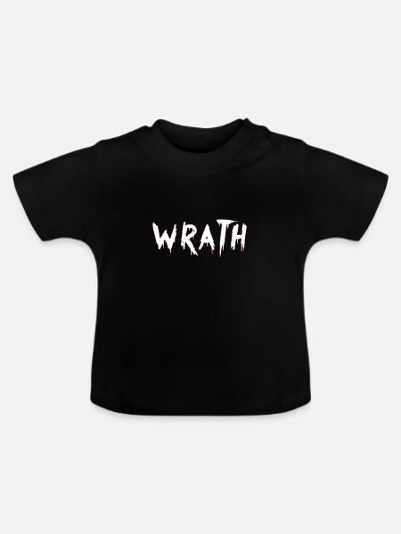 Zorn - Baby Bio-T-Shirt mit Rundhals - Schwarz