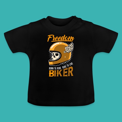 freedom willys workshop - T-shirt bio col rond Bébé