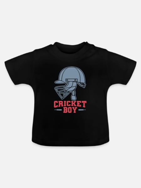 Kricket Jungs - Baby Bio-T-Shirt mit Rundhals - Schwarz