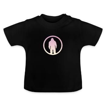 Big foot Big foot Big foot Big foot - T-shirt bio col rond Bébé - noir - Devant