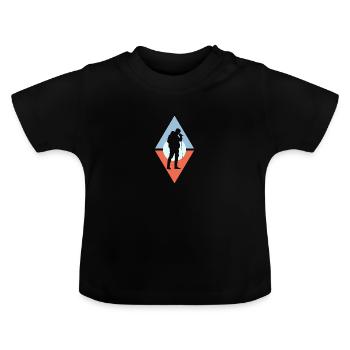 Beatboxing Beatbox Beatboxer - Baby Bio-T-Shirt mit Rundhals - Schwarz - Vorne