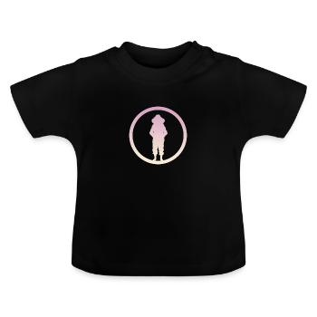 Bees Honey Bee Beekeeping - Baby Organic T-Shirt with Round Neck - black - Front
