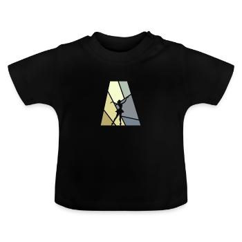 Ballet Ballet Danseur Ballet Danseur - T-shirt bio col rond Bébé - noir - Devant