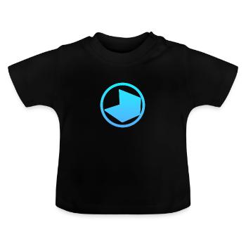 Blogging Blog Writing - Baby Organic T-Shirt with Round Neck - black - Front