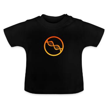 Biologie Labor Biologie - Baby Bio-T-Shirt mit Rundhals - Schwarz - Vorne