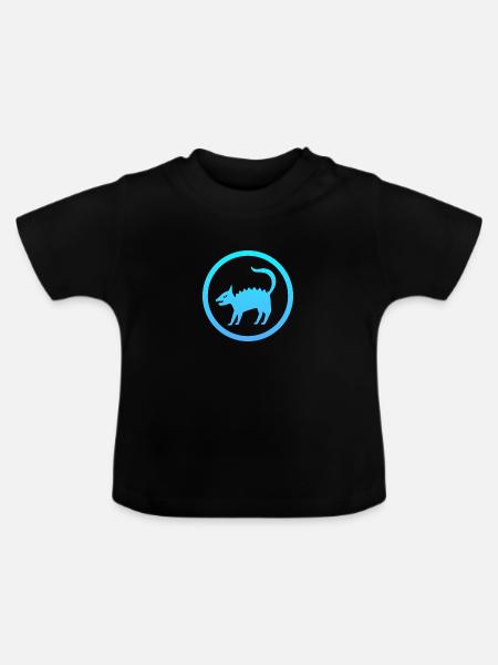 Kryptozoologie Kryptozoologie Fabel - Baby Bio-T-Shirt mit Rundhals - Schwarz