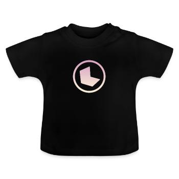 Blogging Blogger Blog - Baby Organic T-Shirt with Round Neck - black - Front