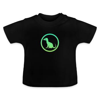 Kryptozoologie Kryptozoologie Mythisch - Baby Bio-T-Shirt mit Rundhals - Schwarz - Vorne