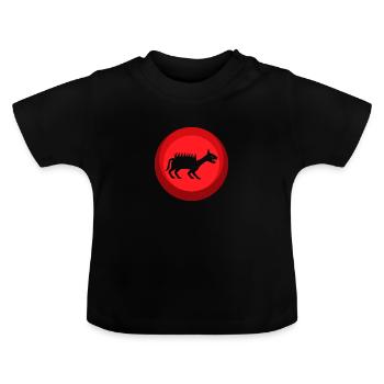 Mythical Creatures Fairy Tales Mythical Creatures - Baby Organic T-Shirt with Round Neck - black - Front