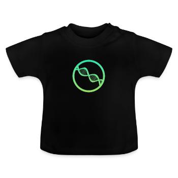 Biologie Labor Biologe - Baby Bio-T-Shirt mit Rundhals - Schwarz - Vorne