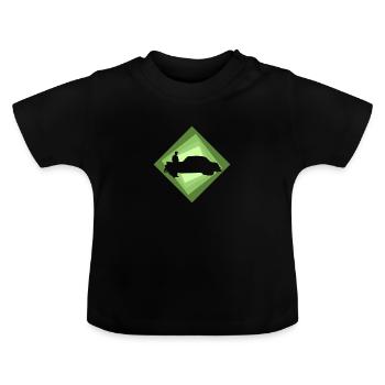 Mécanicien Bricoleur Mécanicien - T-shirt bio col rond Bébé - noir - Devant