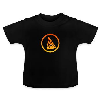 Muis Muis Emmentaler - Baby biologisch T-shirt met ronde hals - zwart - Voor