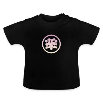 Kryptowährung Blockchain Cryptowährung - Baby Bio-T-Shirt mit Rundhals - Schwarz - Vorne