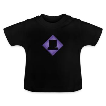 Ordinateur PC Gamer - T-shirt bio col rond Bébé - noir - Devant