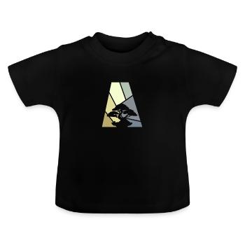 Arbres Bonsaï De Croissance - T-shirt bio col rond Bébé - noir - Devant