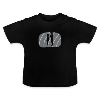 Enseignant du primaire - T-shirt bio col rond Bébé - noir - Devant