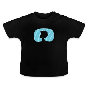 Soul Afro - T-shirt bio col rond Bébé - noir - Devant