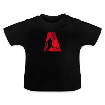 Hockey Ice Hockey Hockey - Baby Organic T-Shirt with Round Neck - black - Front