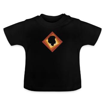 Afro Soul Beat - T-shirt bio col rond Bébé - noir - Devant