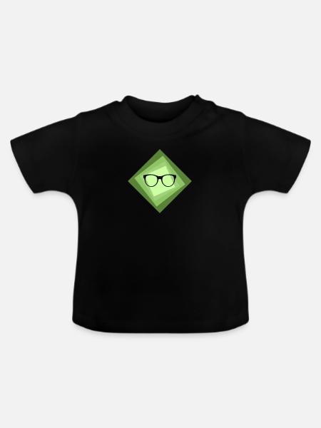 Lesen Writing Autor - Baby Bio-T-Shirt mit Rundhals - Schwarz