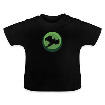 Wingsuit Flying Accident Suit - T-shirt bio col rond Bébé - noir - Devant