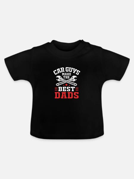 Autofahrer - Baby Bio-T-Shirt mit Rundhals - Schwarz