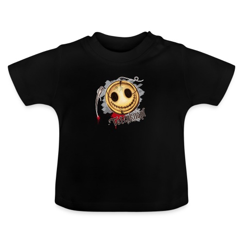 Totenknopf - Baby Bio-T-Shirt mit Rundhals