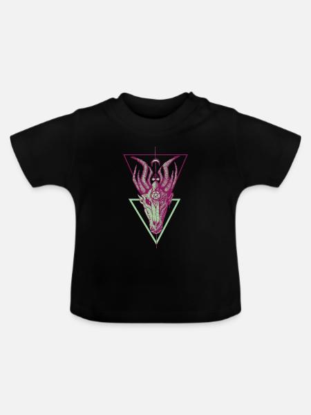 Death and Life - Baby Bio-T-Shirt mit Rundhals - Schwarz