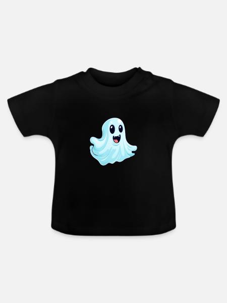Geist - Baby Bio-T-Shirt mit Rundhals - Schwarz